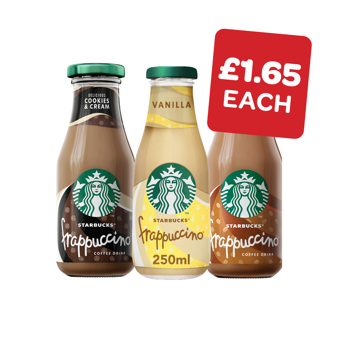Starbucks Frappucino Range