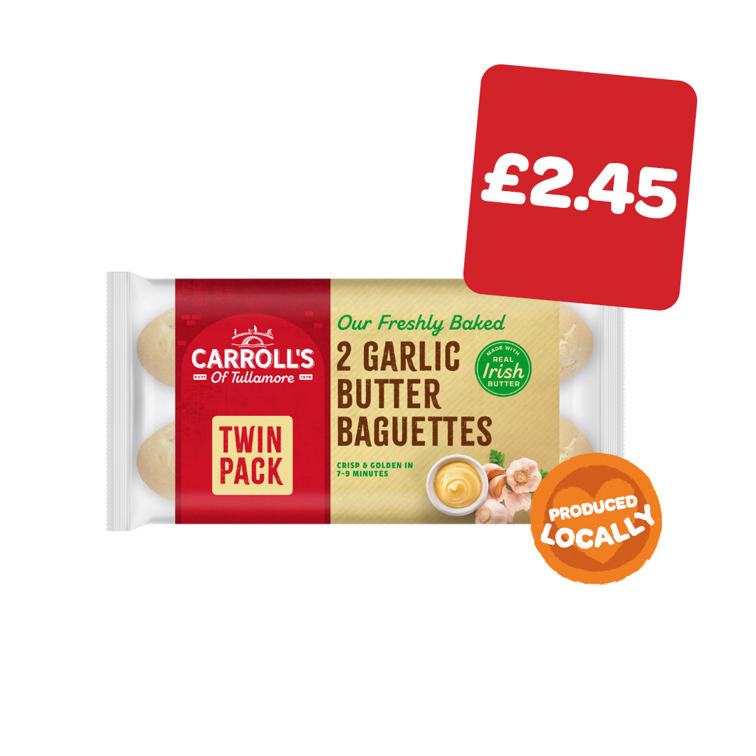 Carrolls Garlic Baguette Twinpack