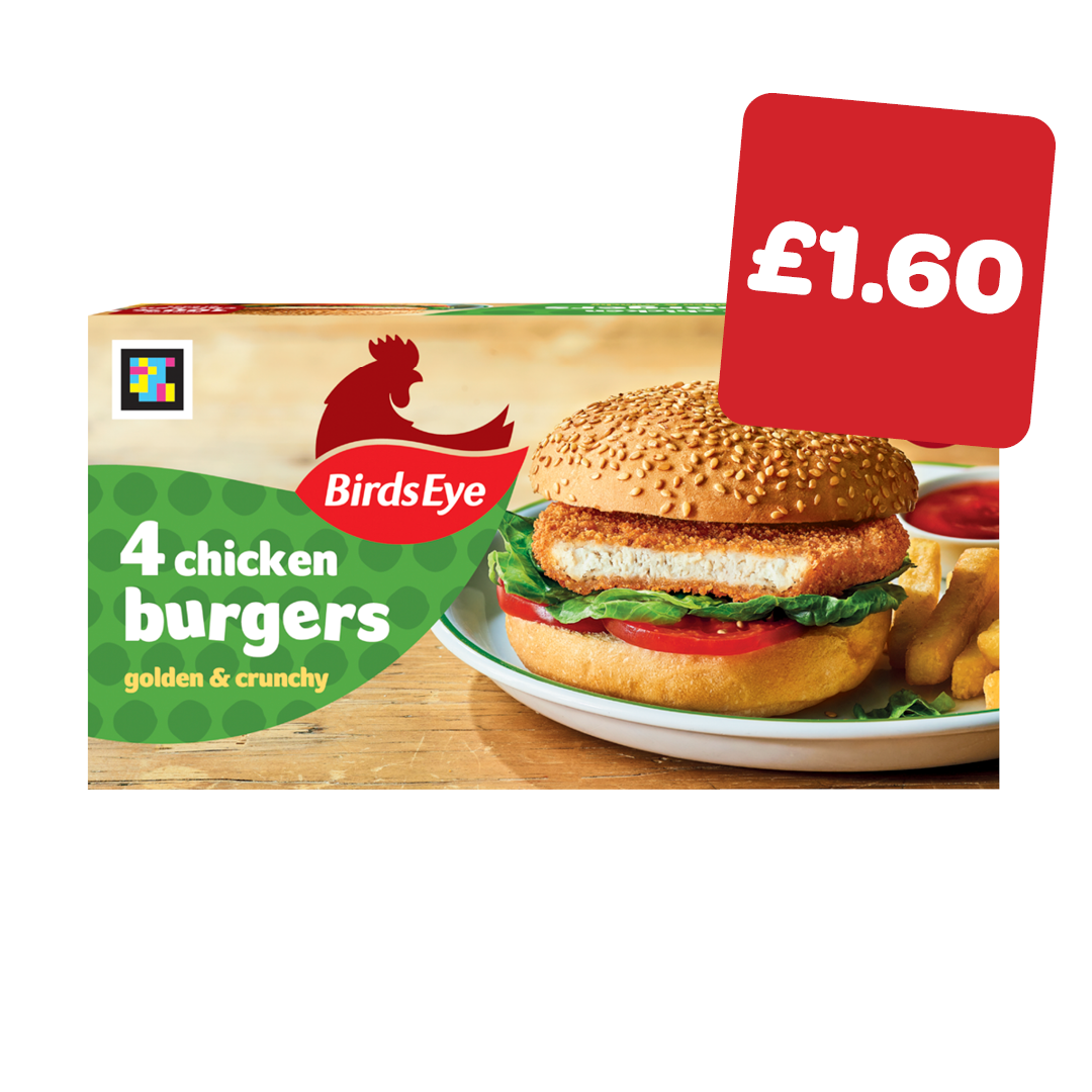 Birds Eye Chicken Burgers