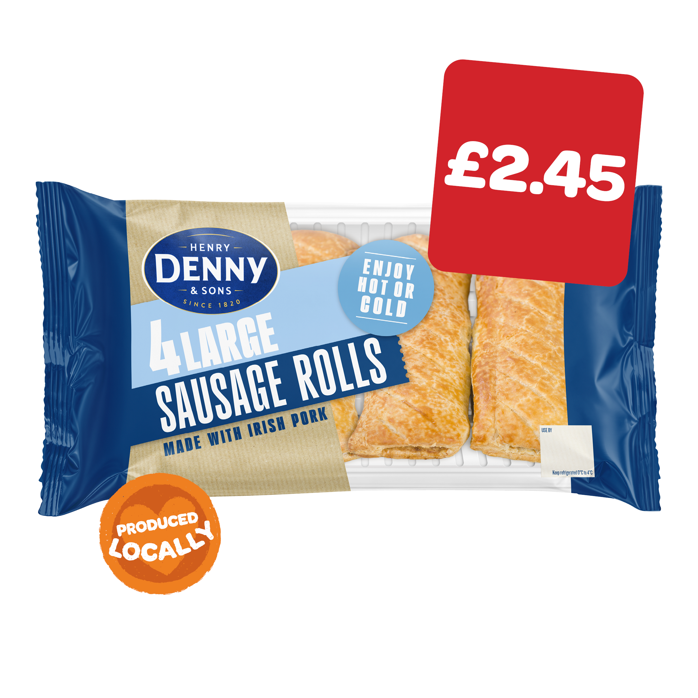 Denny Large Sausage Rolls
