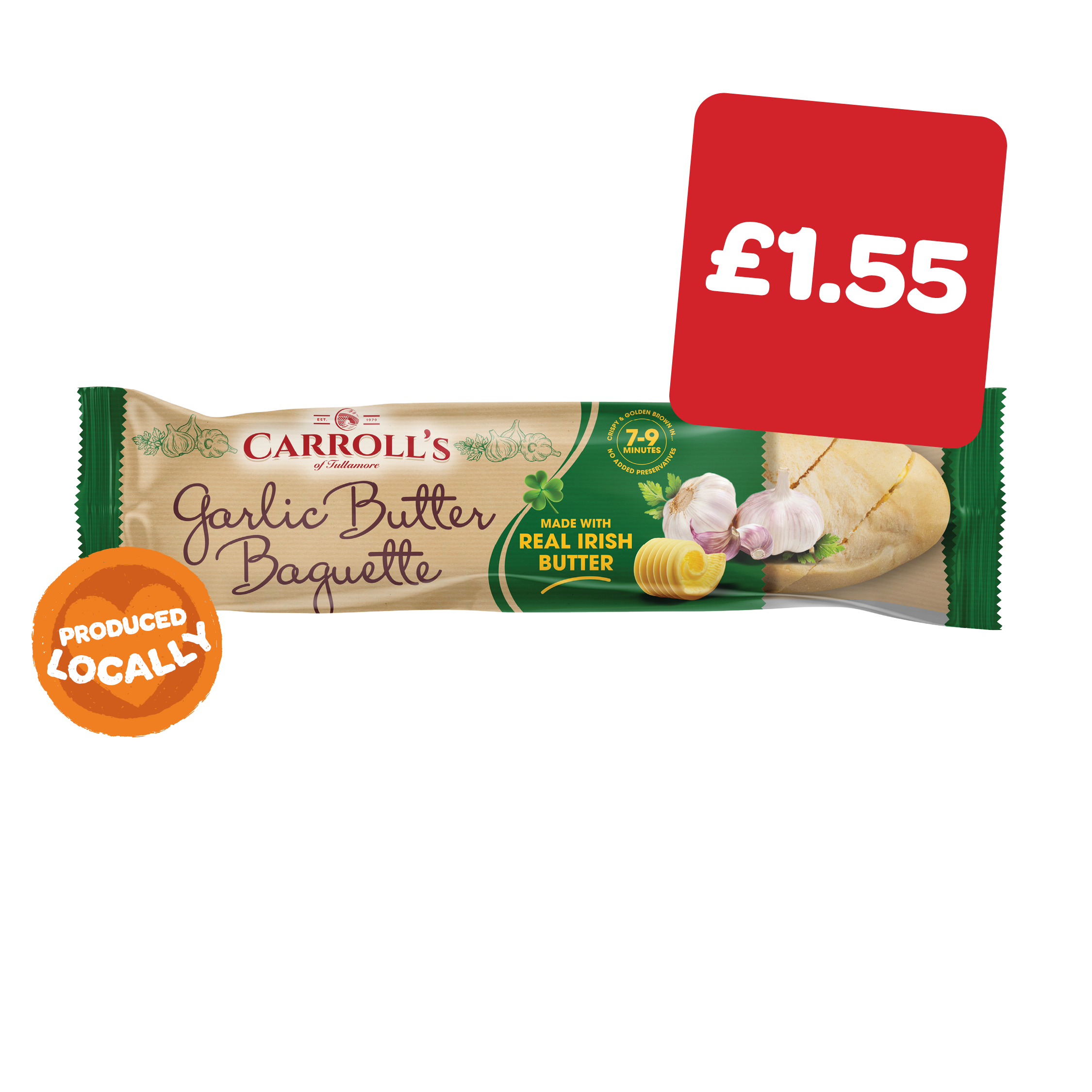 Carrolls Garlic Baguette