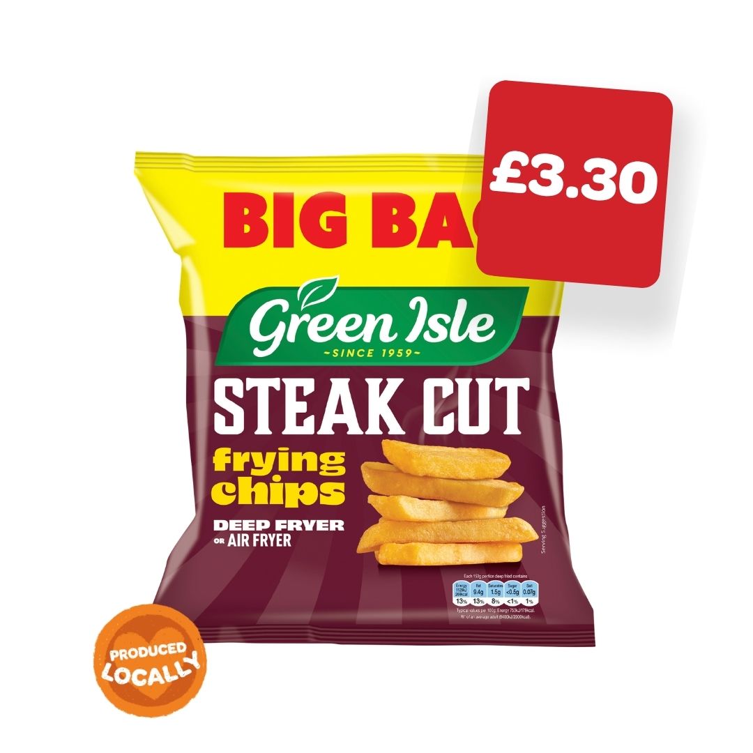 Green Isle Steak Cut  Chips
