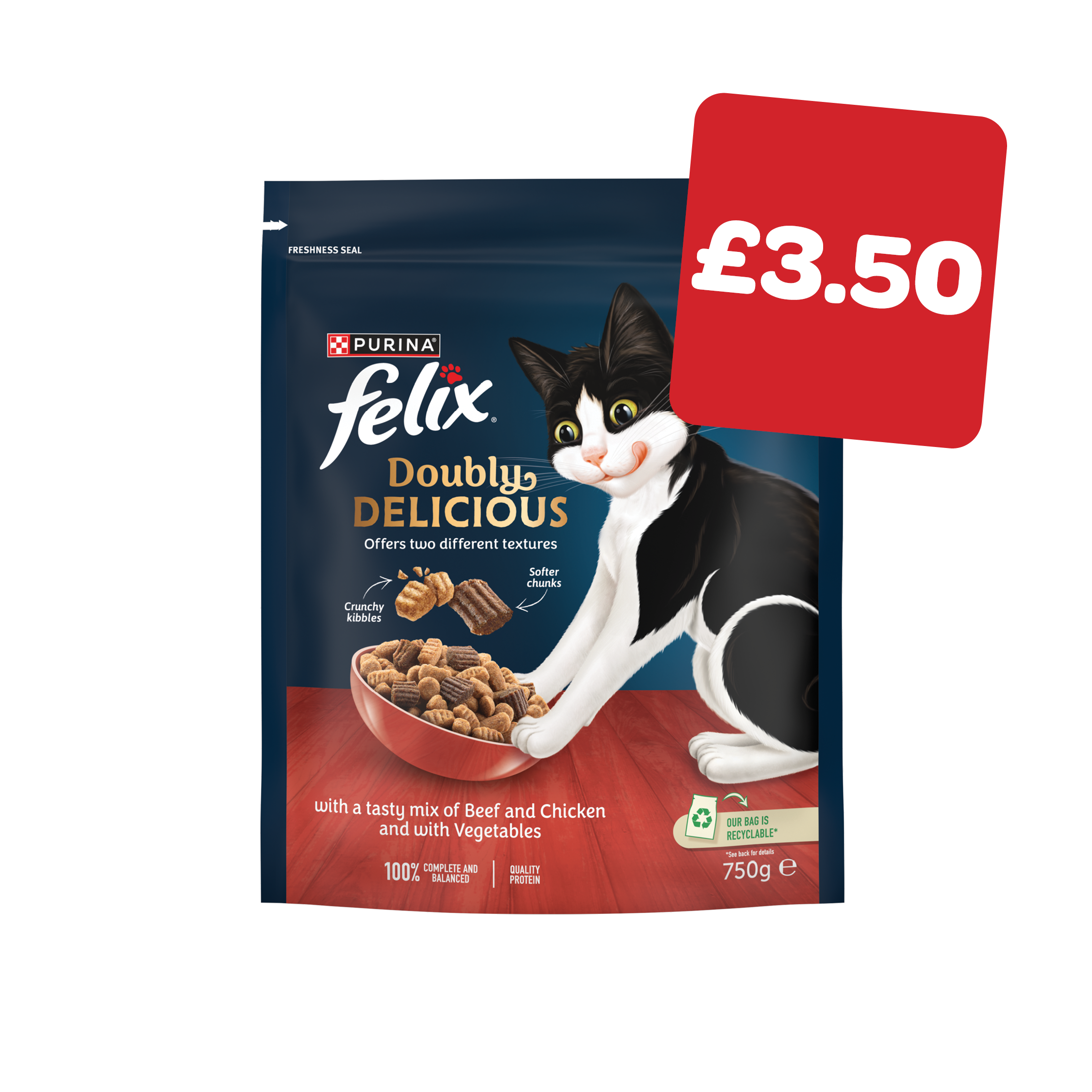 Felix Doubly Delicious Dry Cat Food