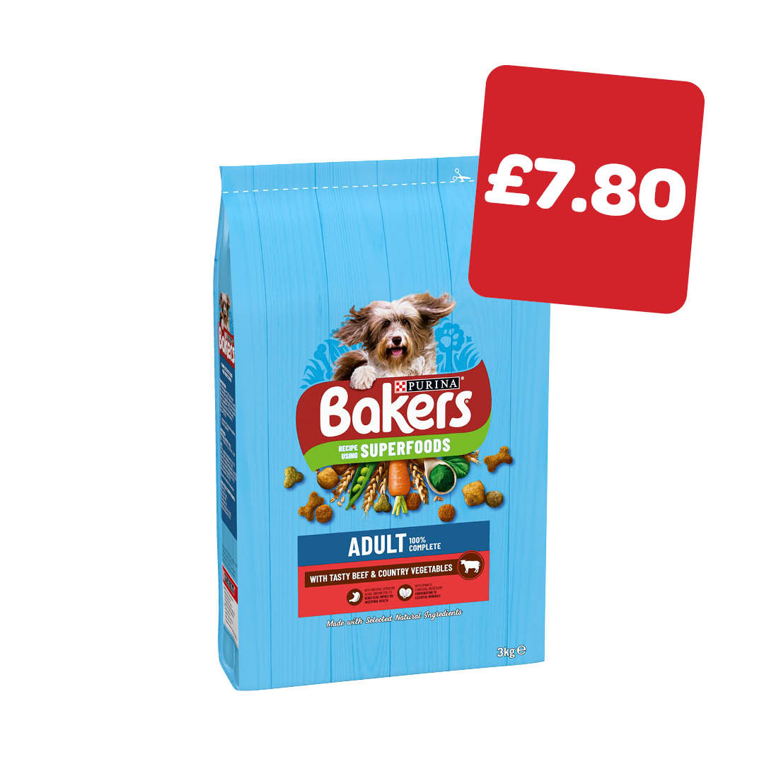 Bakers Beef and Vegetables Dry Dog Food