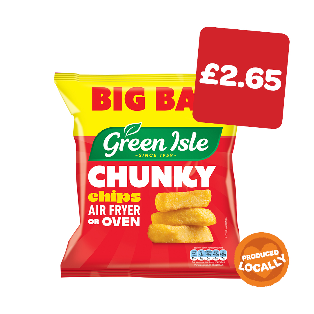 Green Isle Chunky Cut Oven Chips