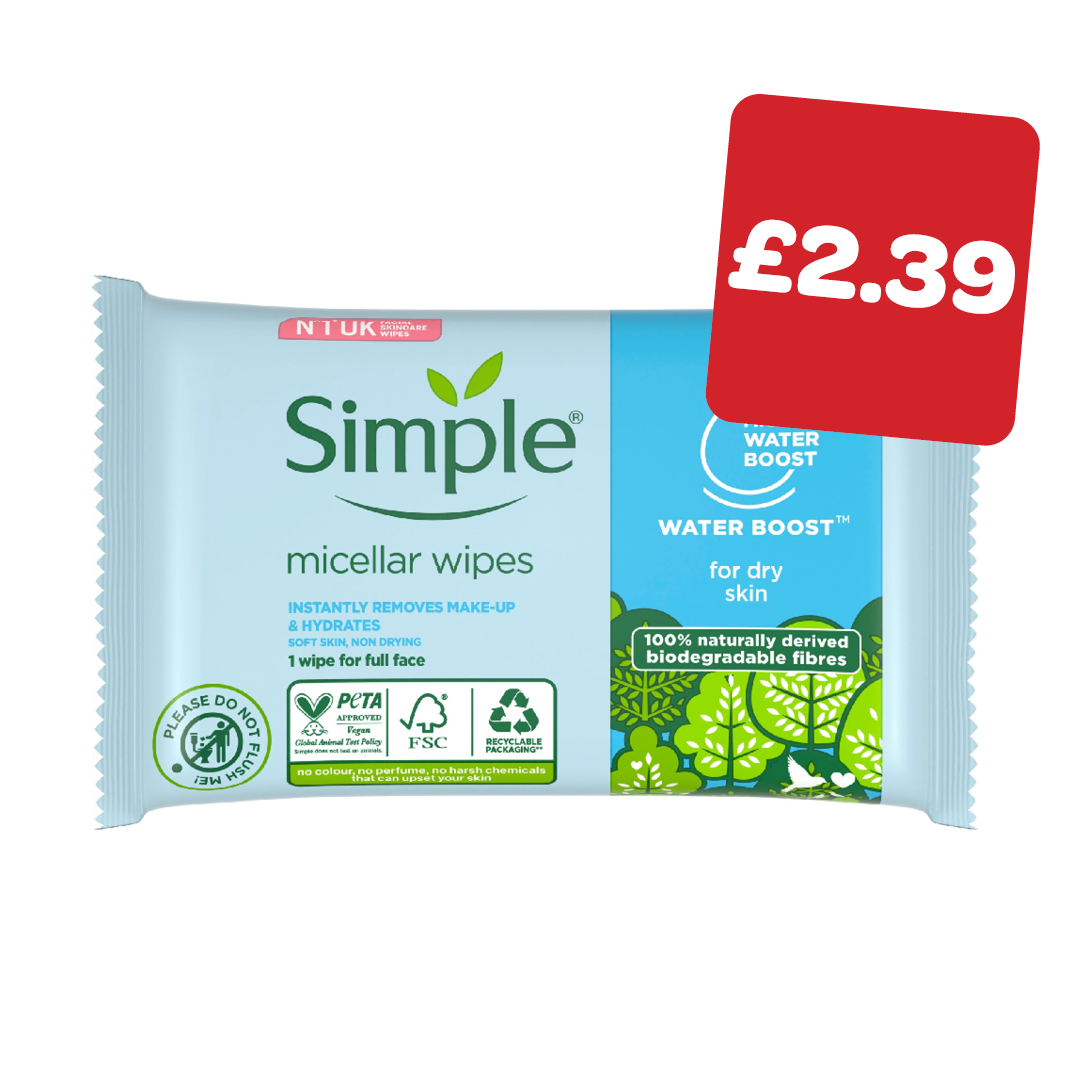Simple Micellar Wipes