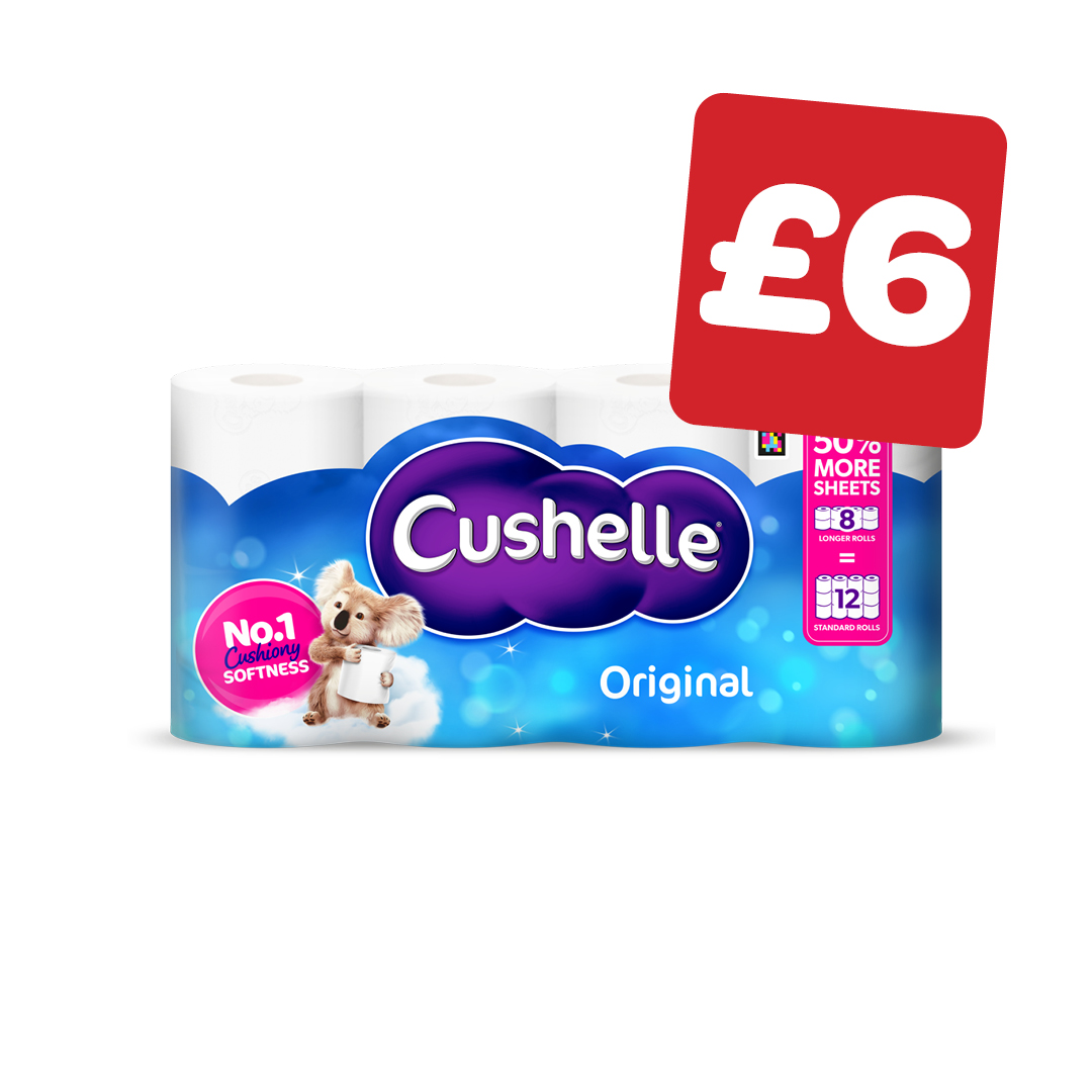 Cushelle Original 50% Longer