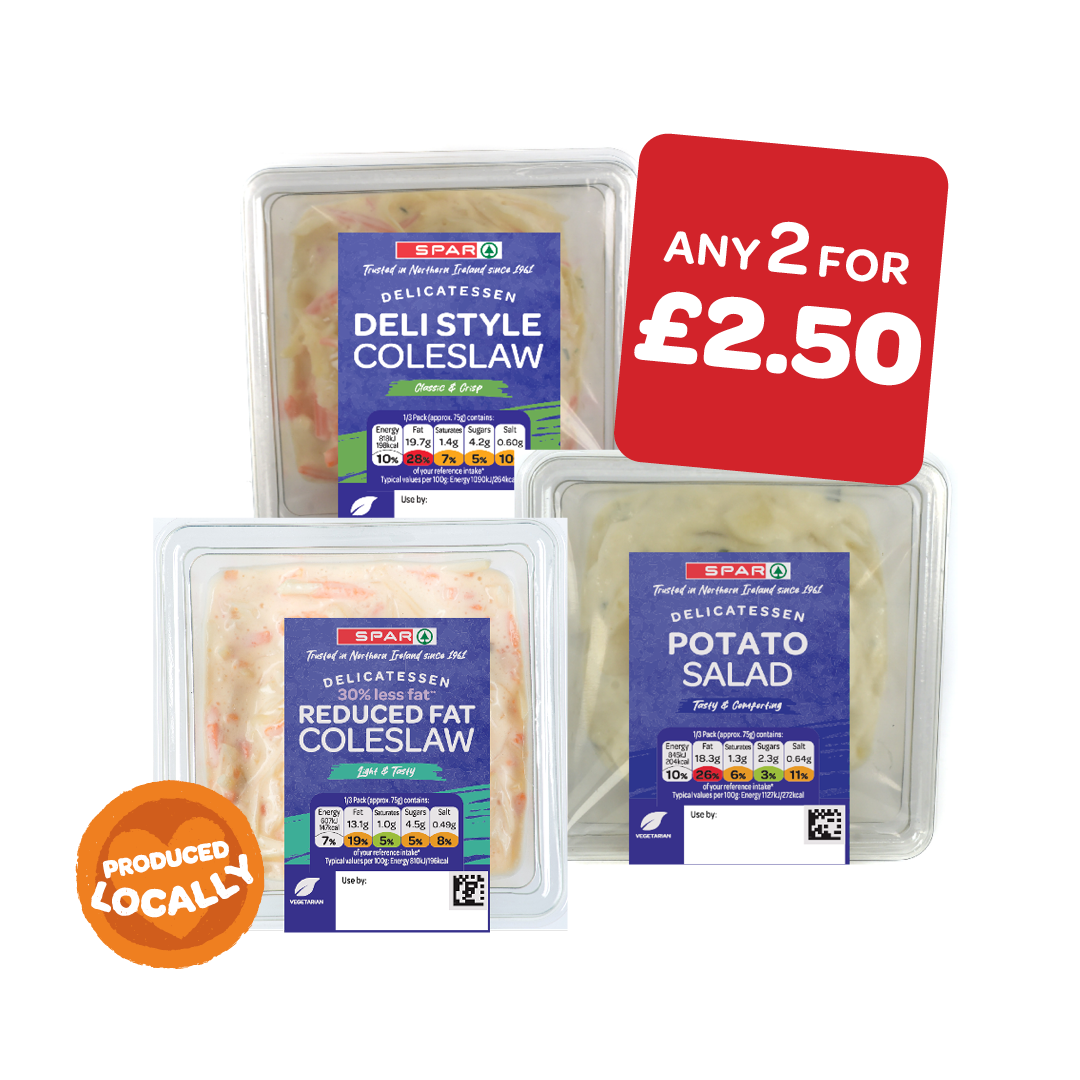 SPAR Deli / Reduced Fat Coleslaw / Potato Salad