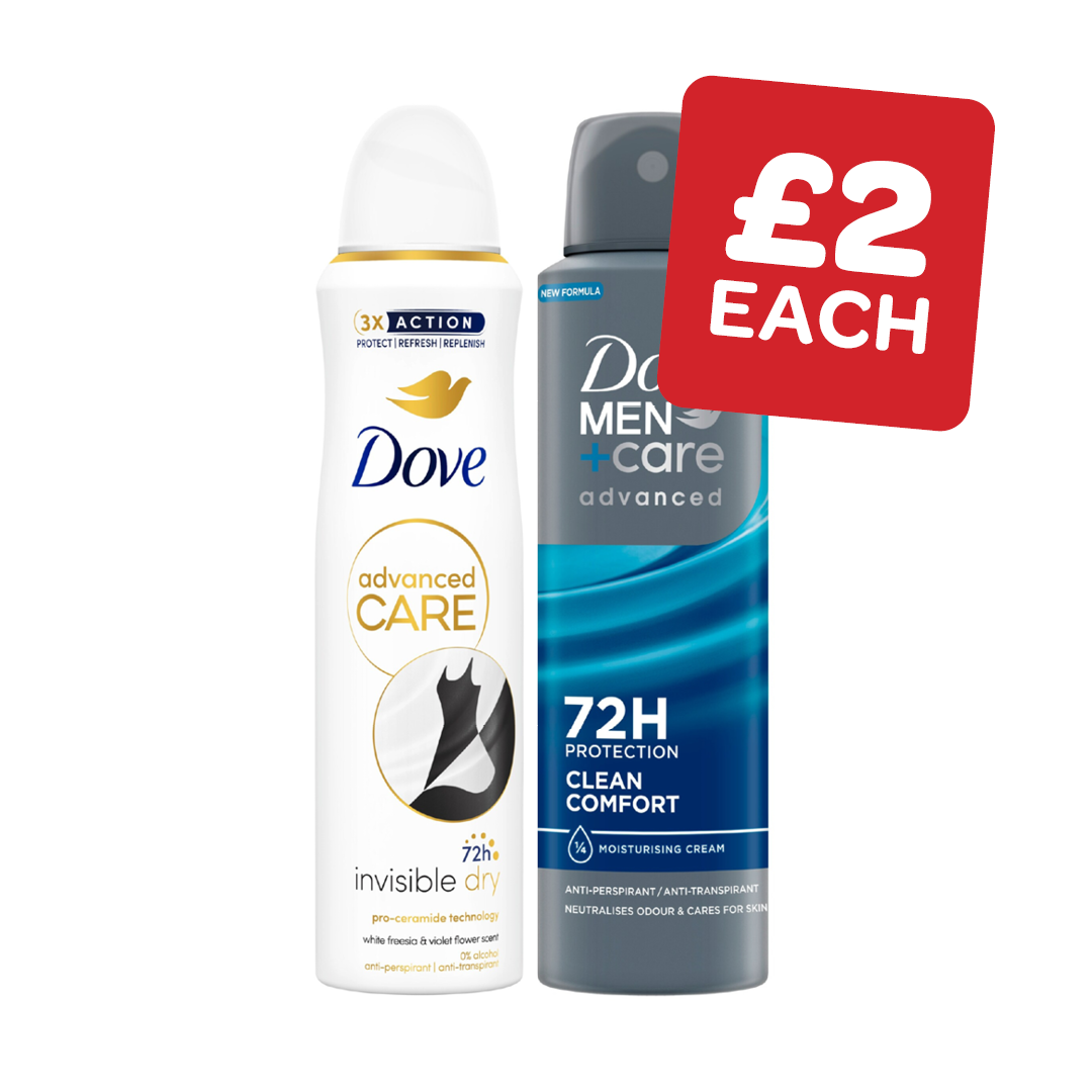 Dove Advanced Care Antiperspirant