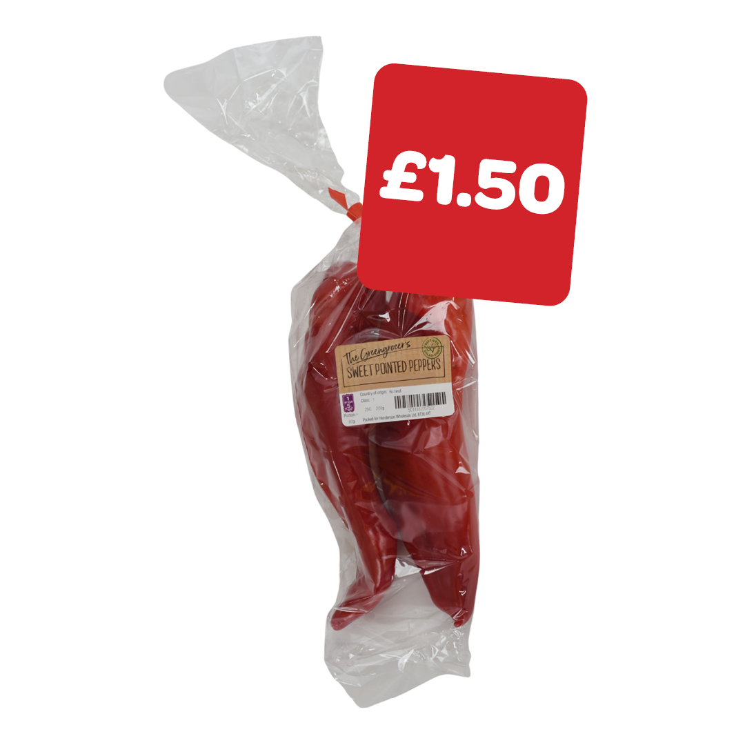 The Greengrocer's Sweet Pointed Peppers