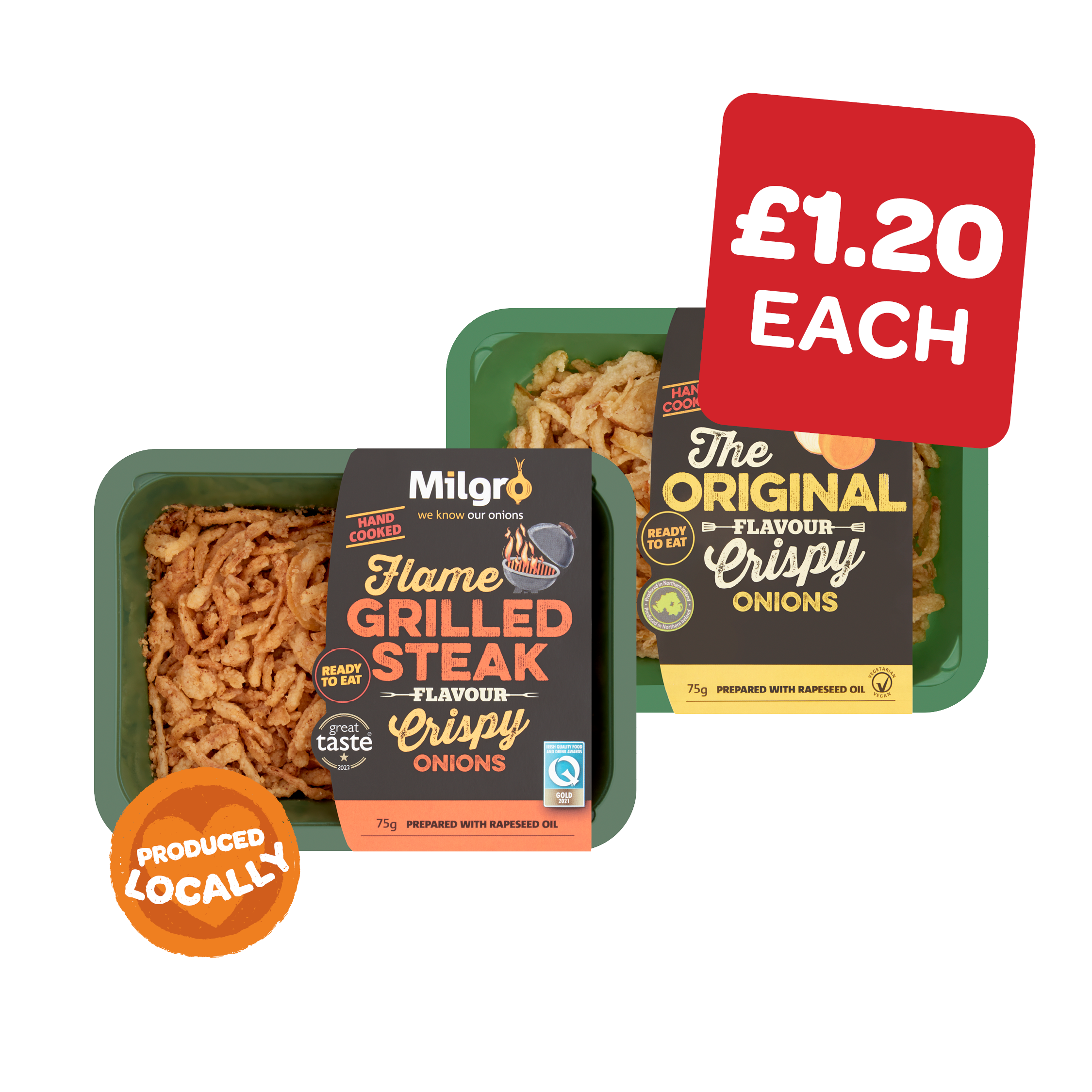 Milgro Crispy Onions /  Steak Onions