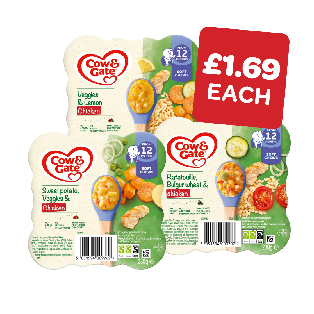 Cow & Gate Plate Meals