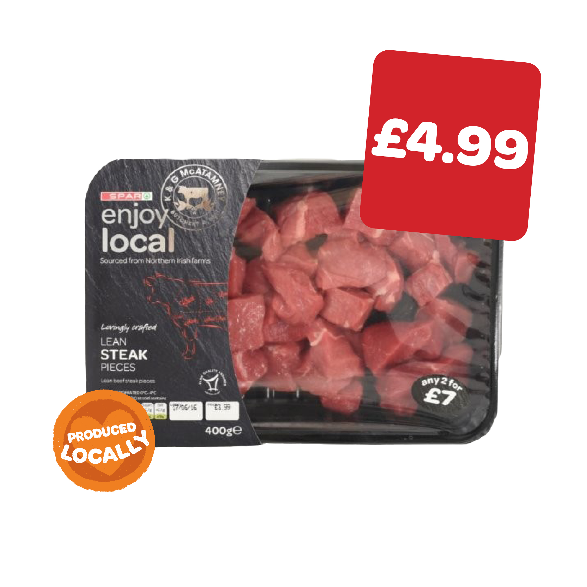 enjoy local Steak Pieces