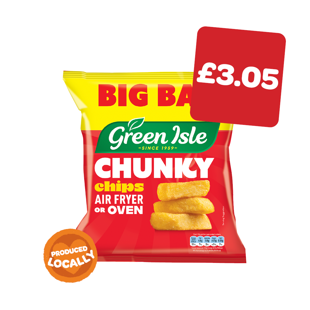 Green Isle Chunky Cut Oven Chips