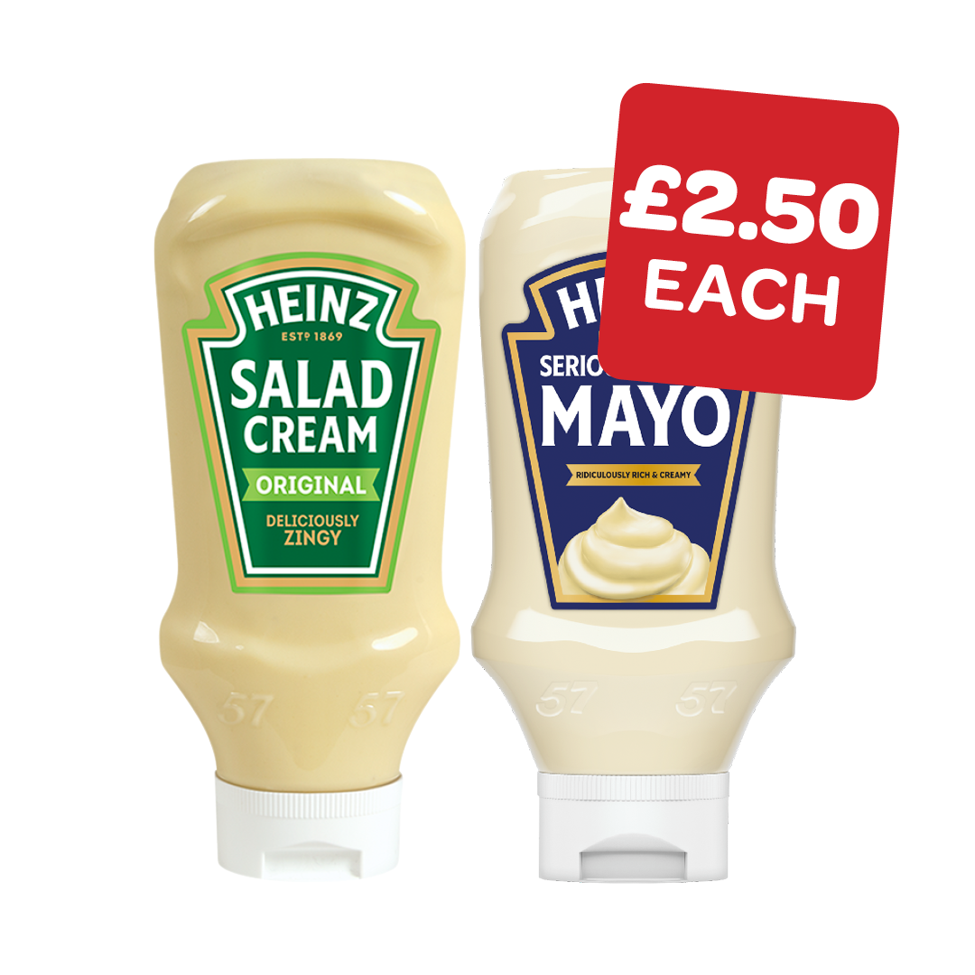Heinz Salad Cream / Seriously Good Mayonaise