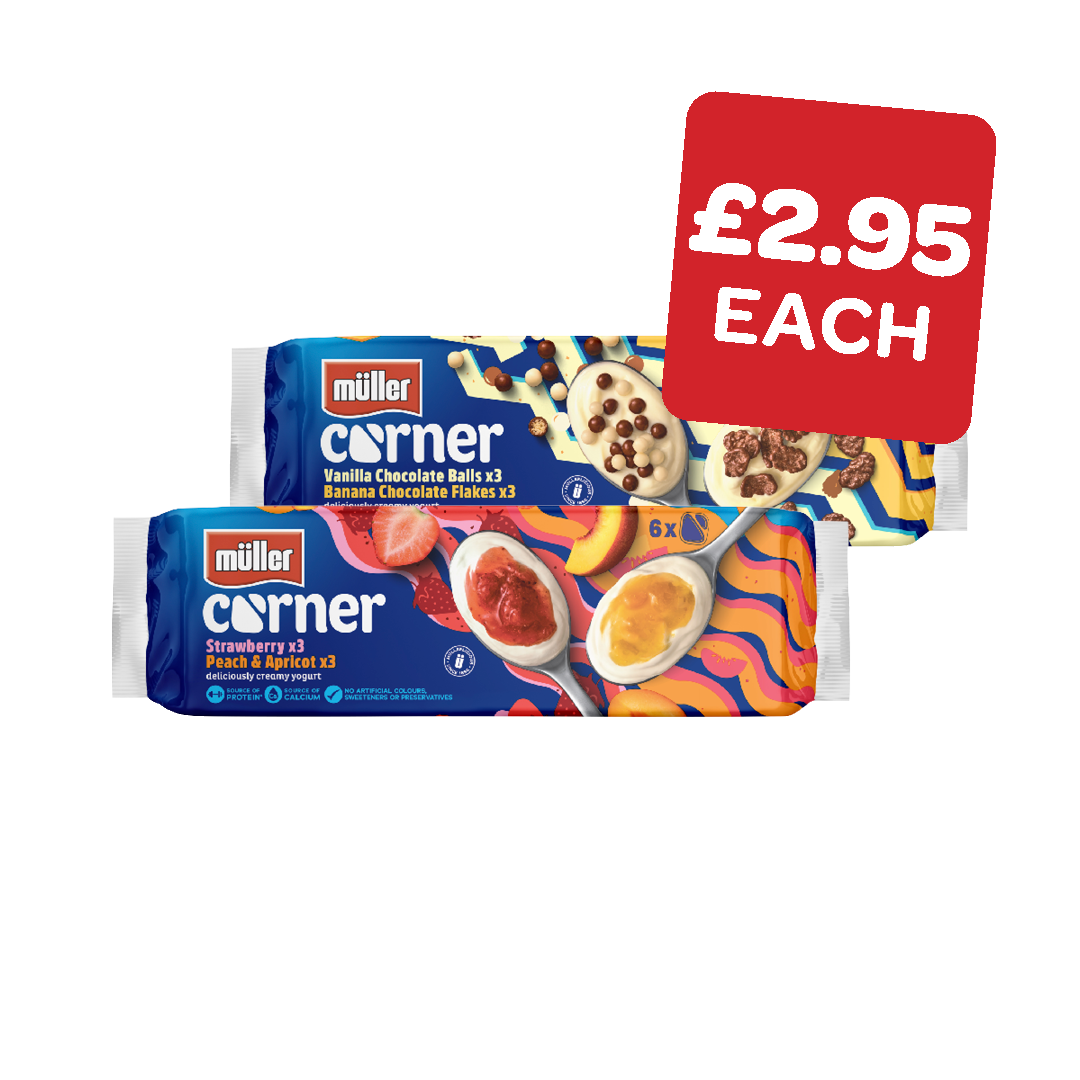 Muller Corner Yoghurts 124g