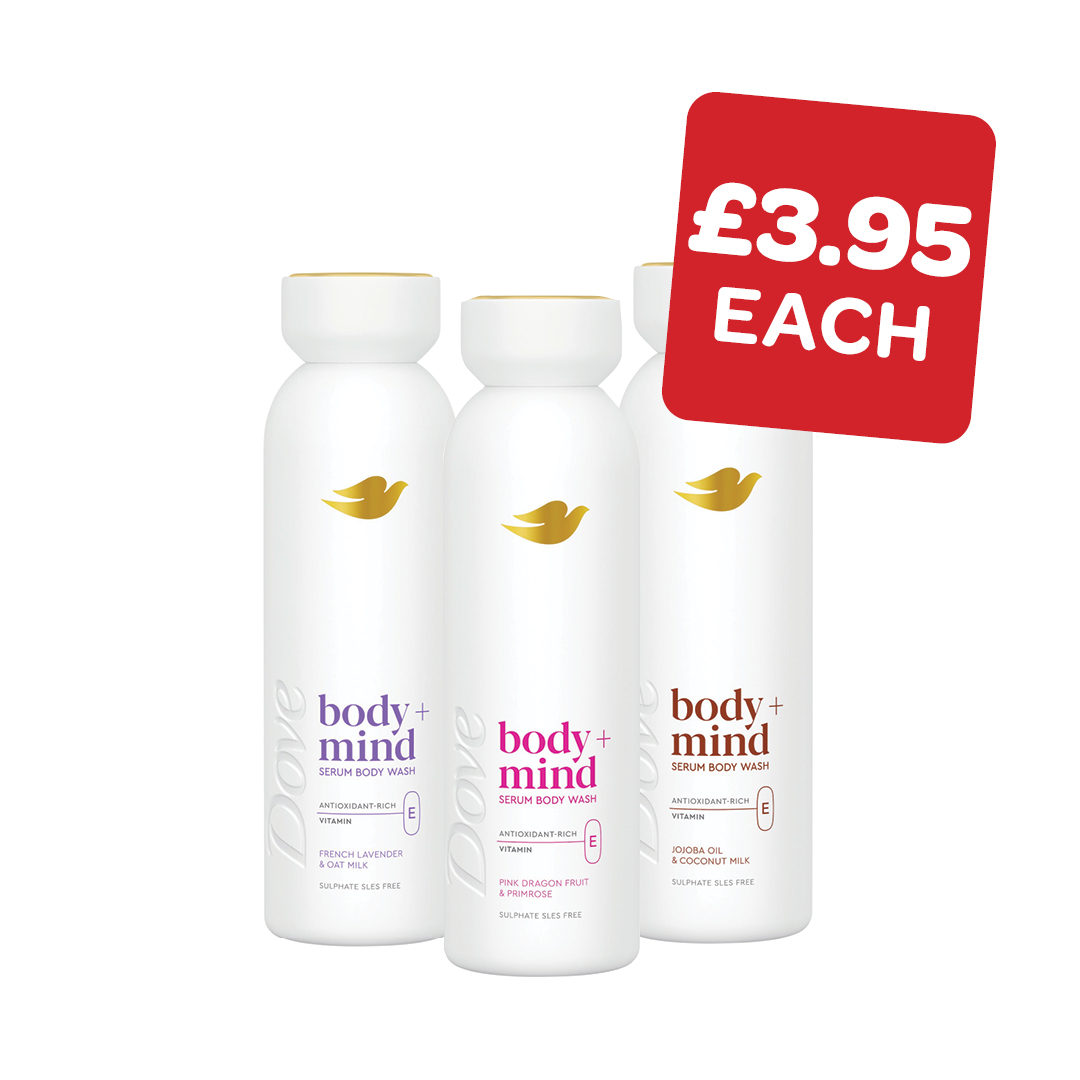 Dove Body & Mind Serum Body Wash