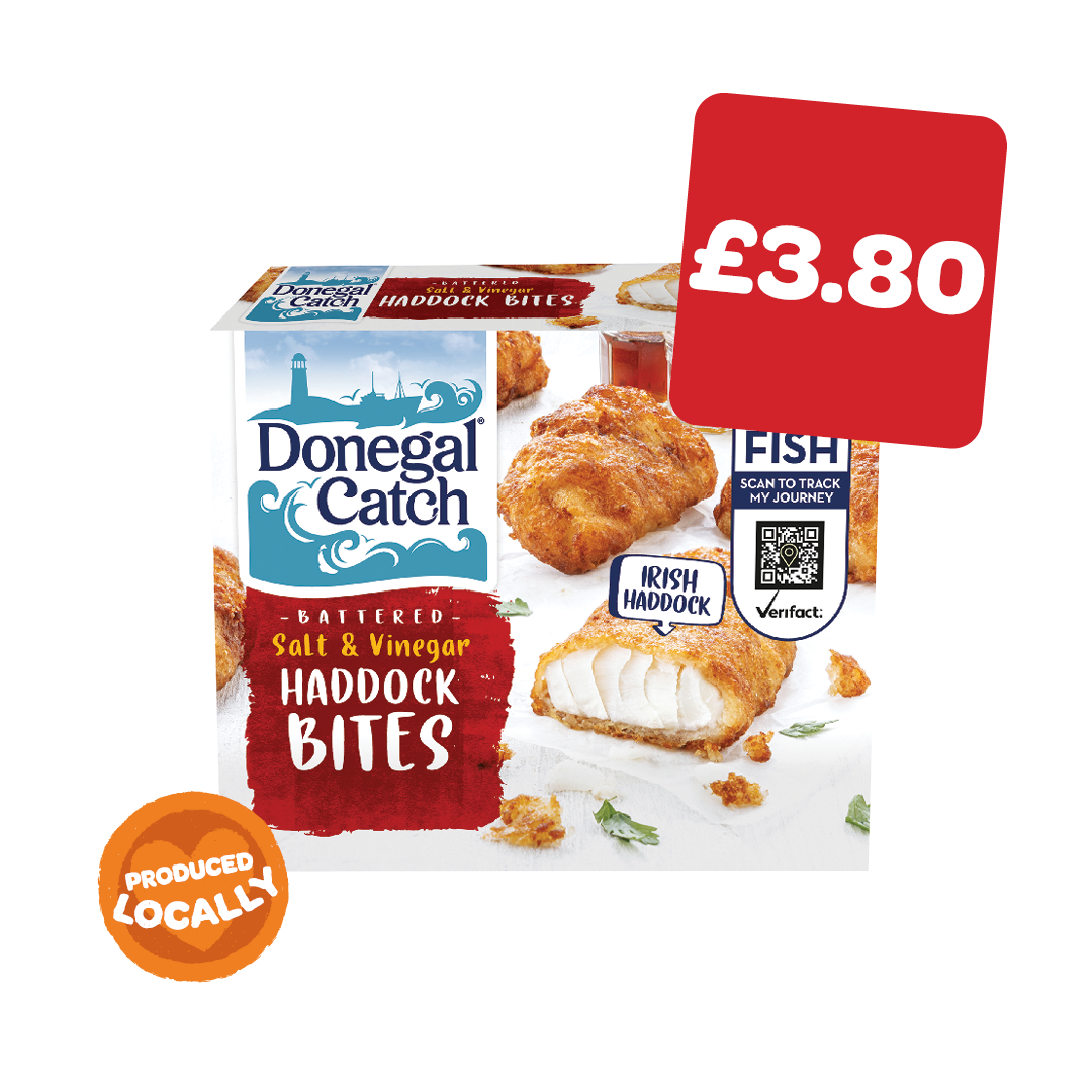 Donegal Catch Salt & Vinegar Haddock Bites