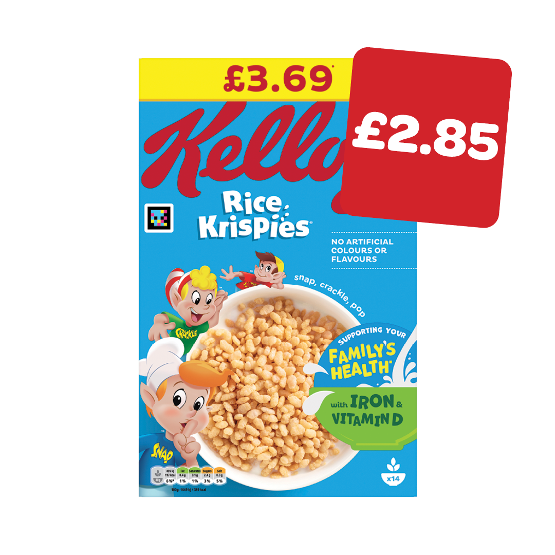 Kellogg's Rice Krispies  Price Marked Pack