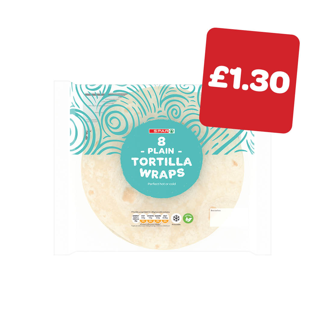 SPAR Plain Tortillas