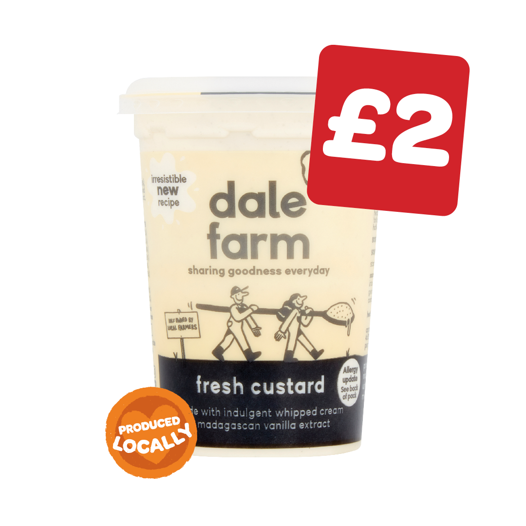 Dale Farm Fresh Vanilla Custard