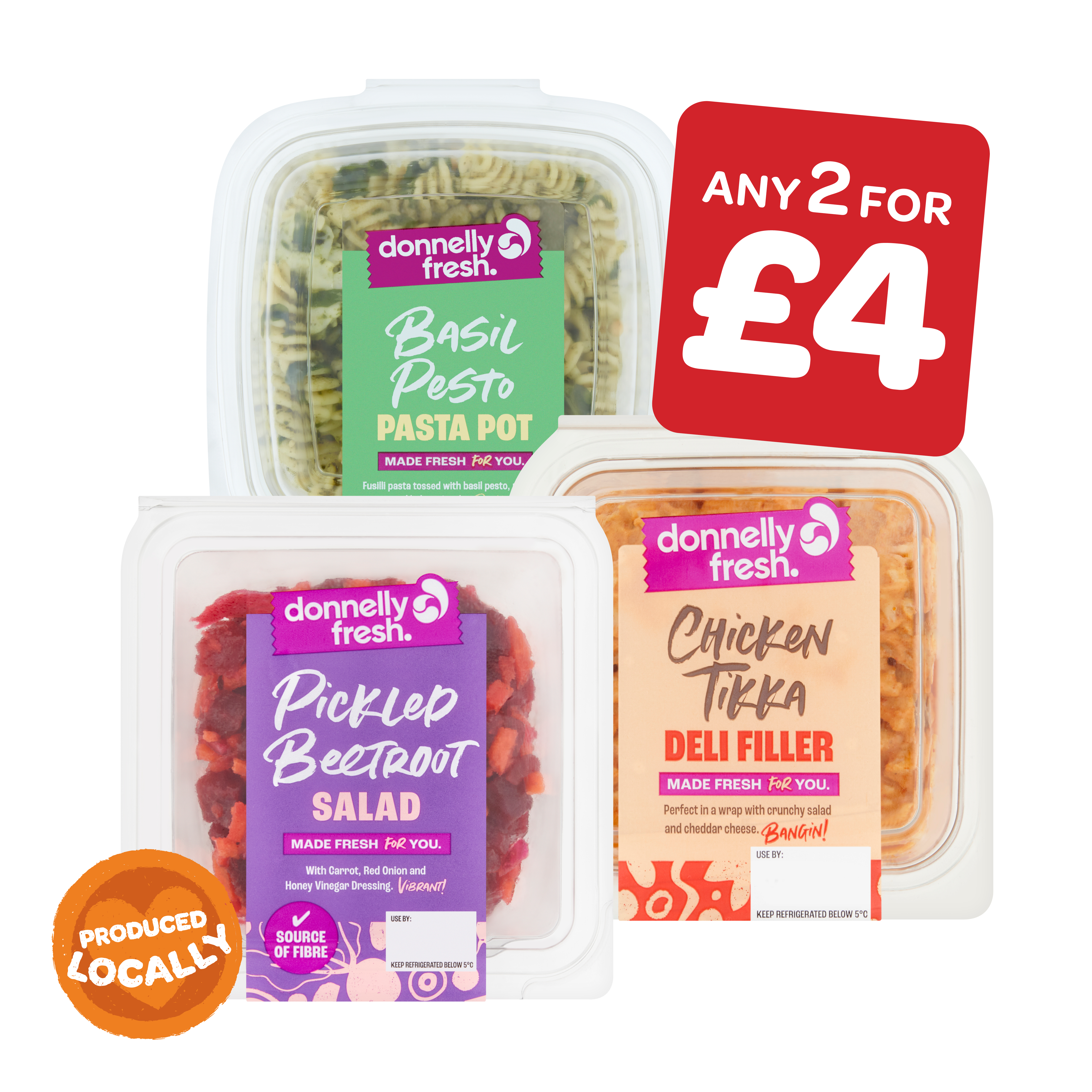 Donnelly Pasta / Side Salads / Sandwich Fillers