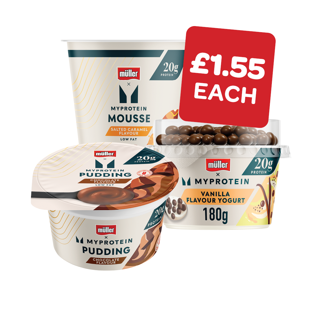 Muller Myprotein Mousse /  Puddings / Yoghurt Toppers