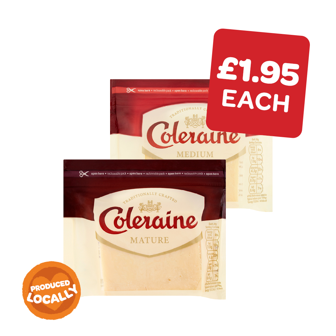 Coleraine Block Cheese