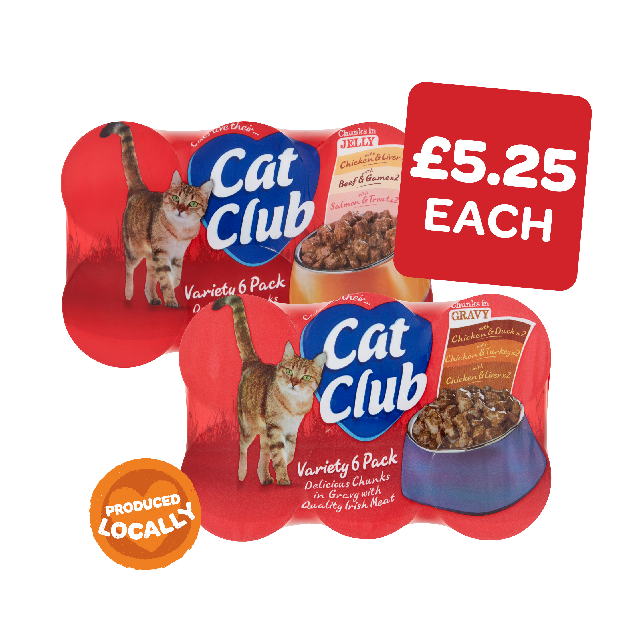 Cat Club Variety Cans 400g