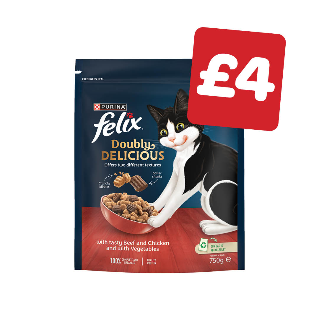 Felix Doubly Delicious Dry Cat Food