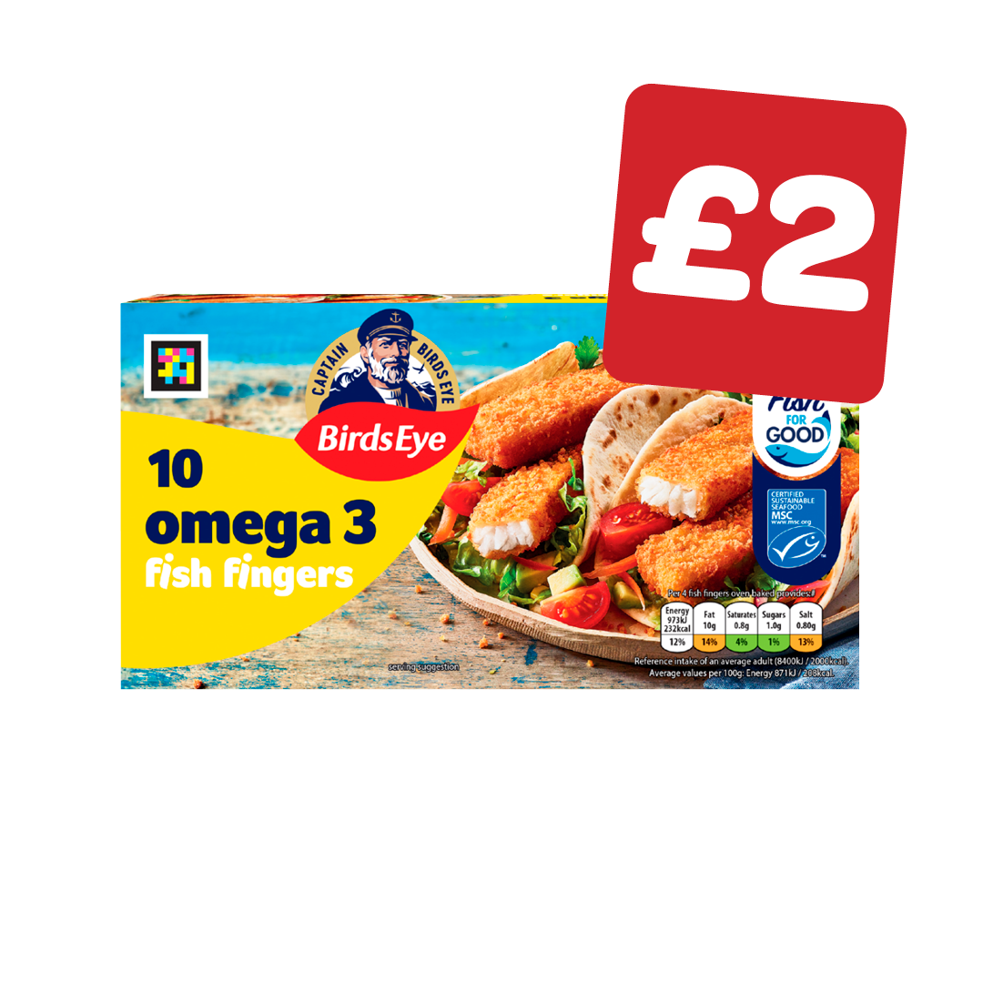 Birds Eye Omega 3 Fish Fingers