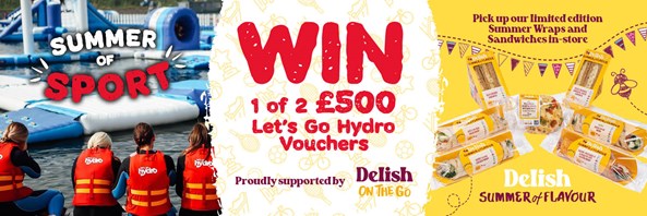Win 1 of 2 £500 Let's Go Hydro Vouchers