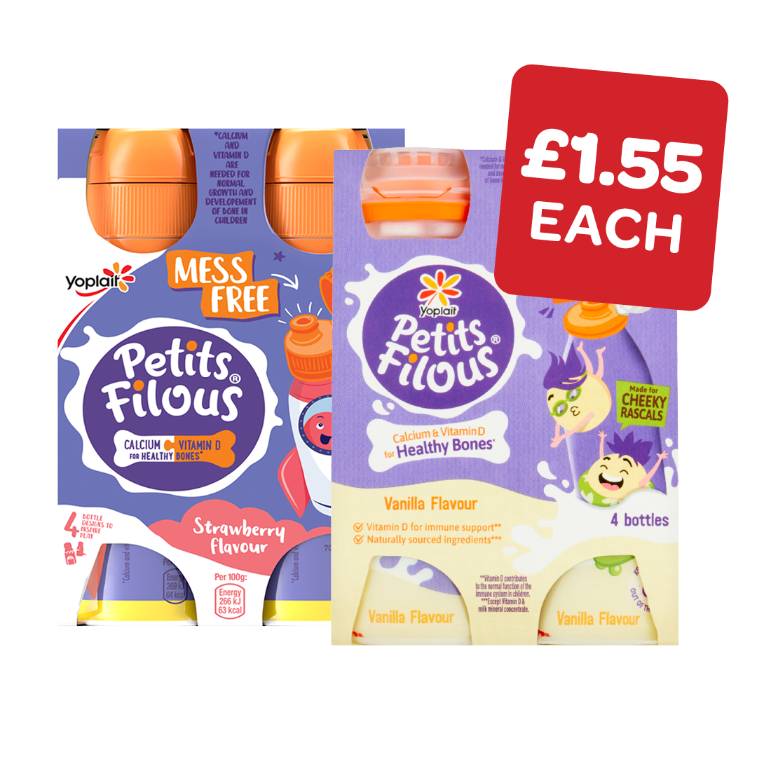 Yoplait Petits Filous Go Caps