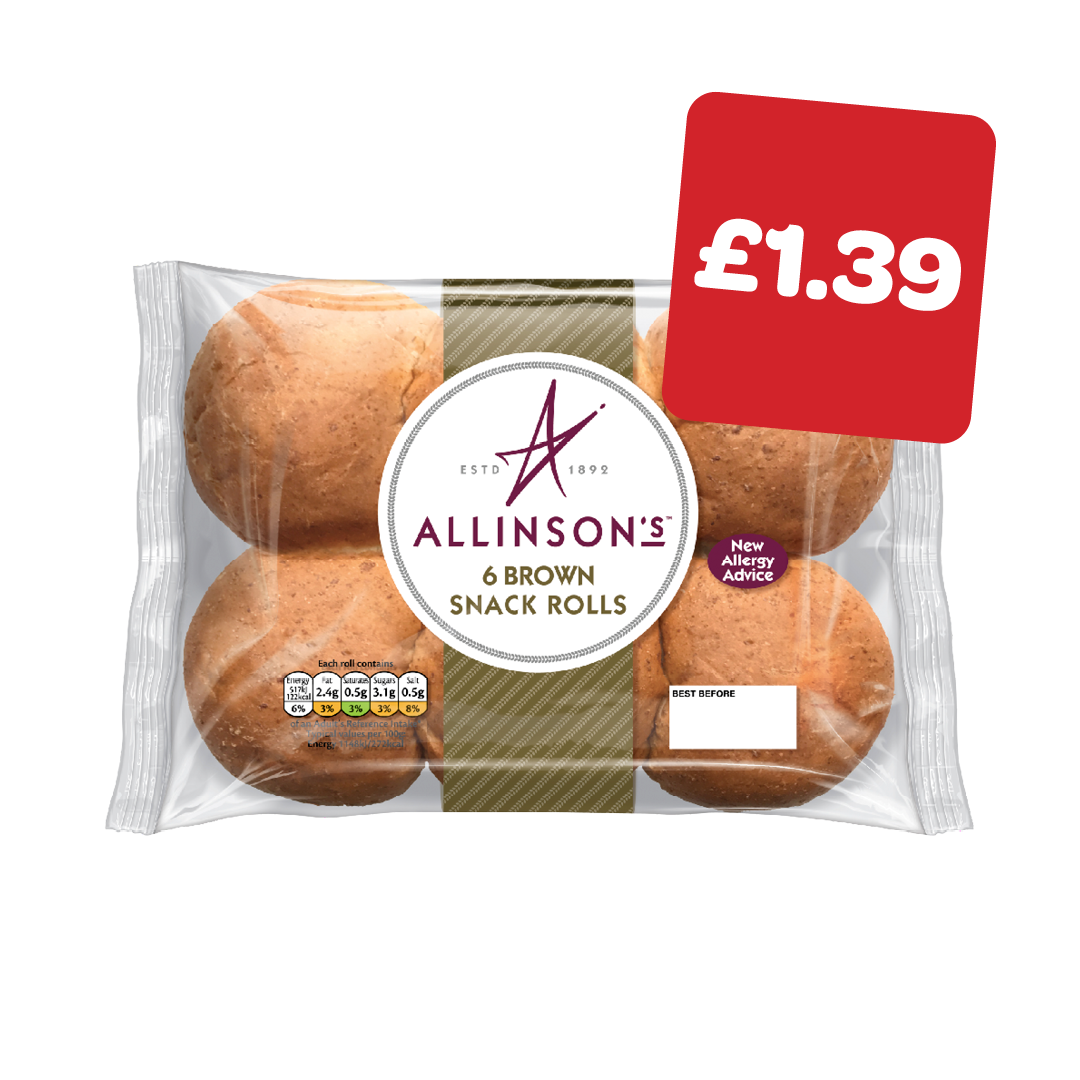 Allinson’s Brown Snack Rolls