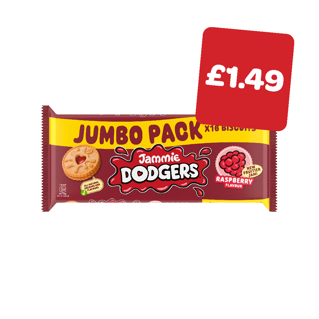 Burton's Jammie Dodgers Twin Pack