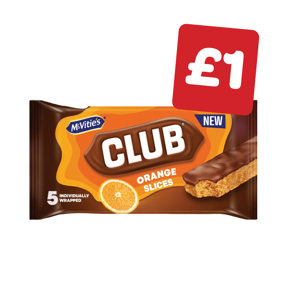 McVities Club Orange Slices