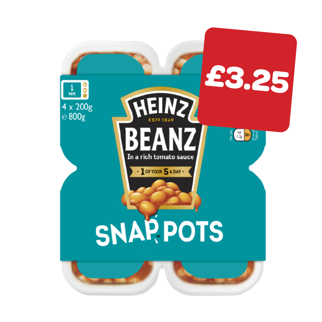 Heinz Beans Snap Pots