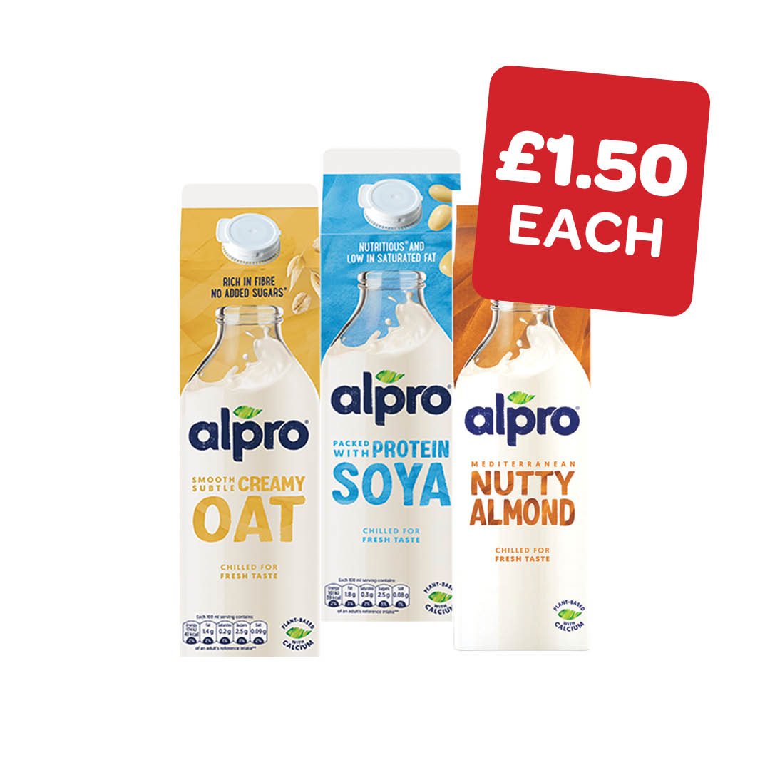 Alpro Fresh Drinks Range