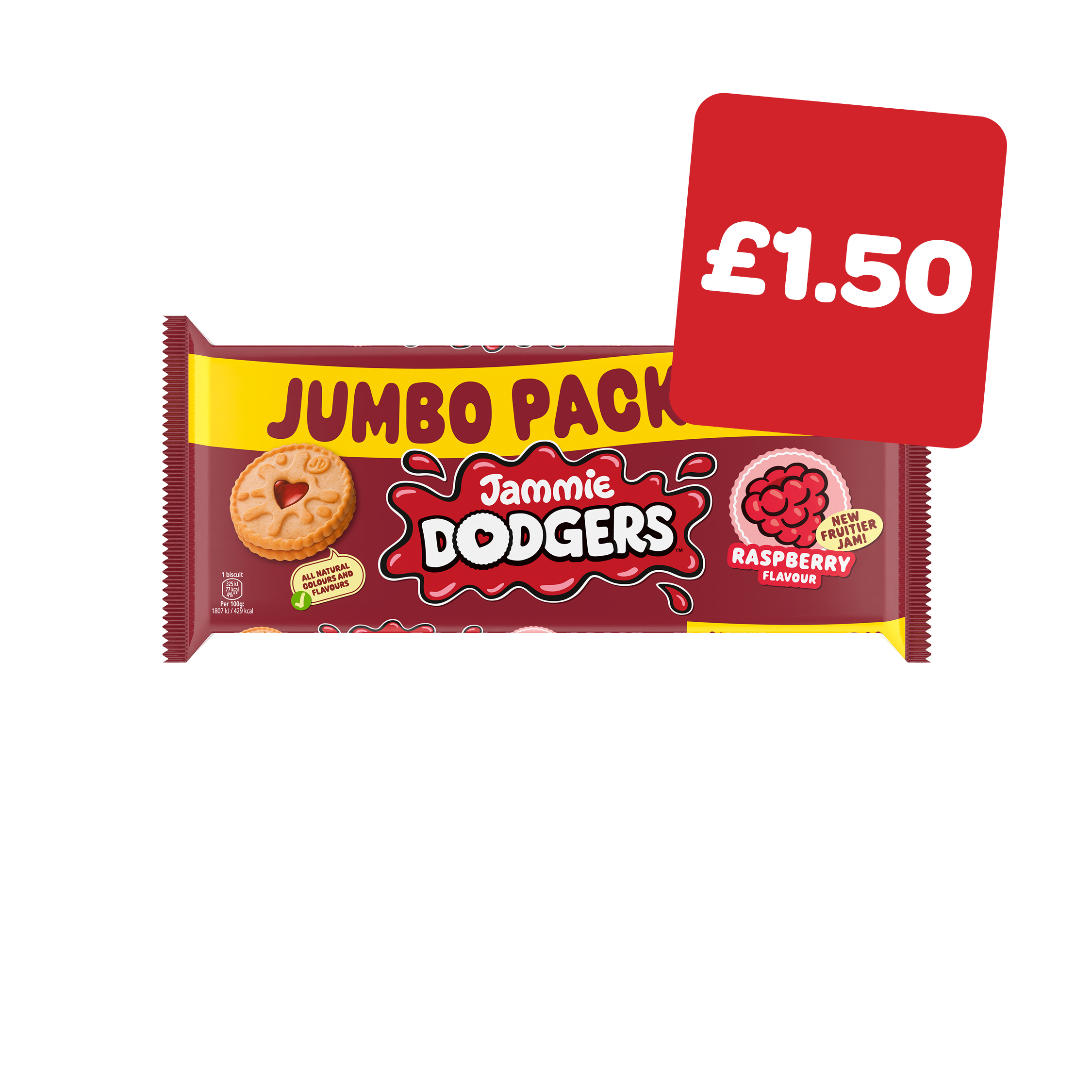 Burton’s Jammie Dodgers Twin Pack