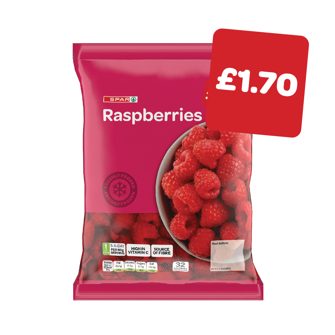 SPAR Frozen Raspberries