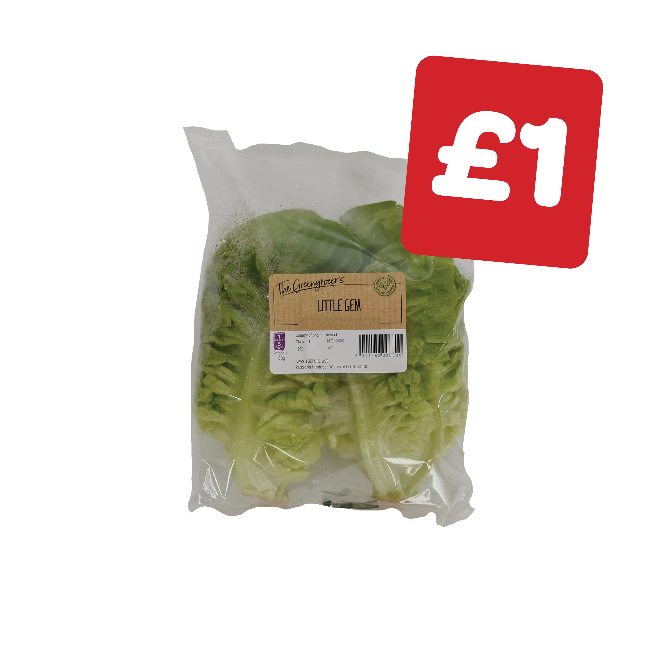 The Greengrocer’s Little  Gem Lettuce