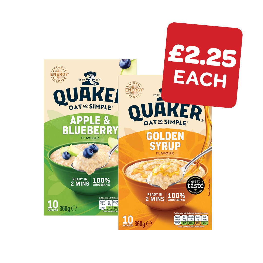 Quaker Oat So Simple Sachets