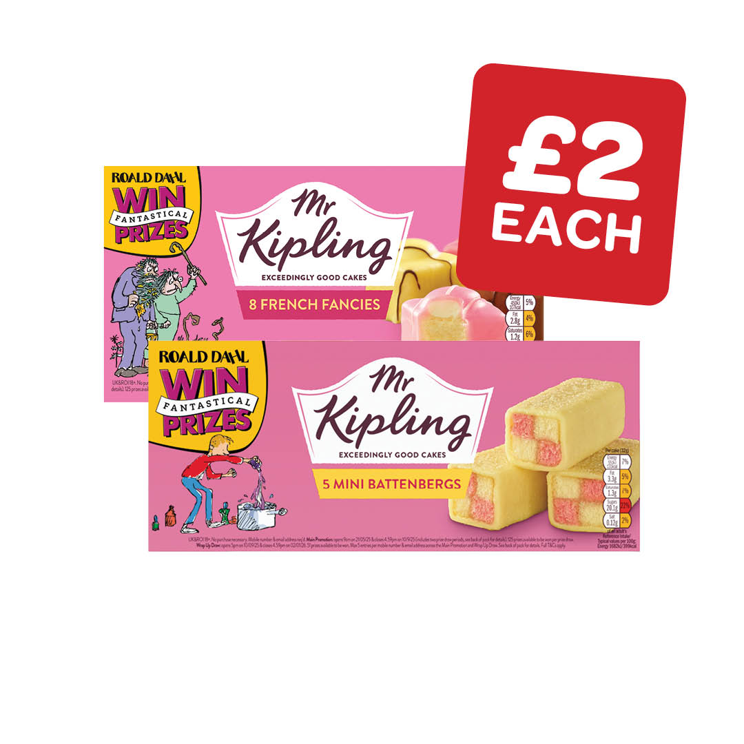 Mr Kipling Mini B/Bergs / French Fancies
