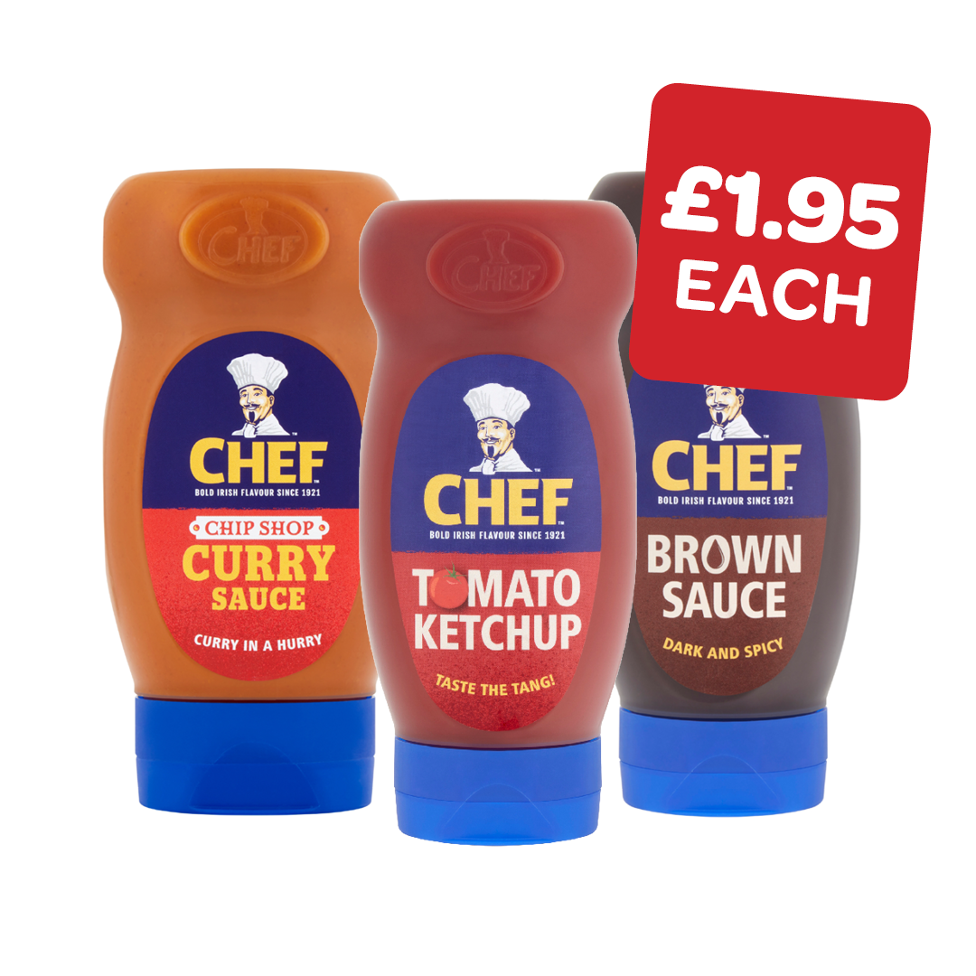 Chef Tomato Ketchup / Brown / Curry Sauce