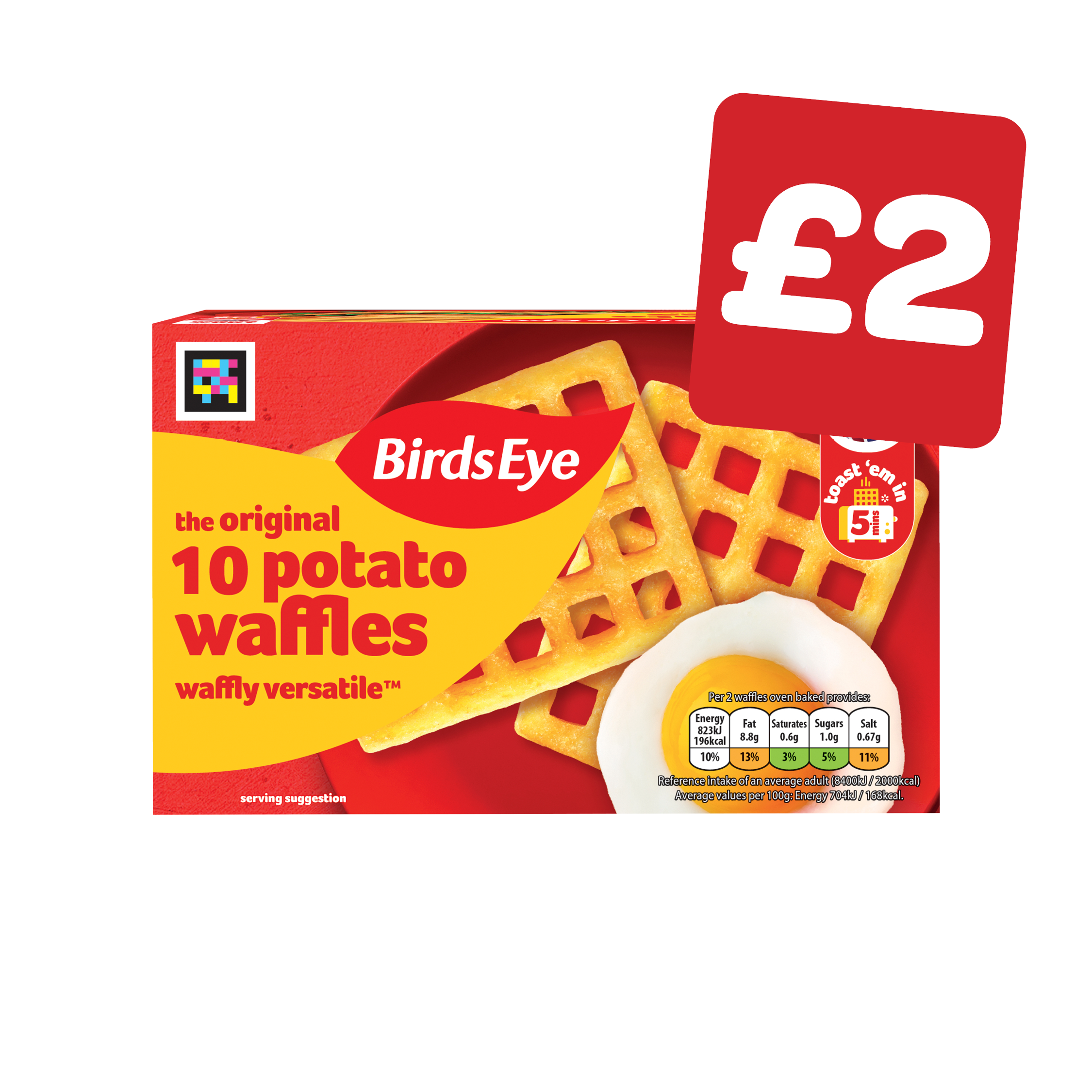 Birds Eye Potato Waffles