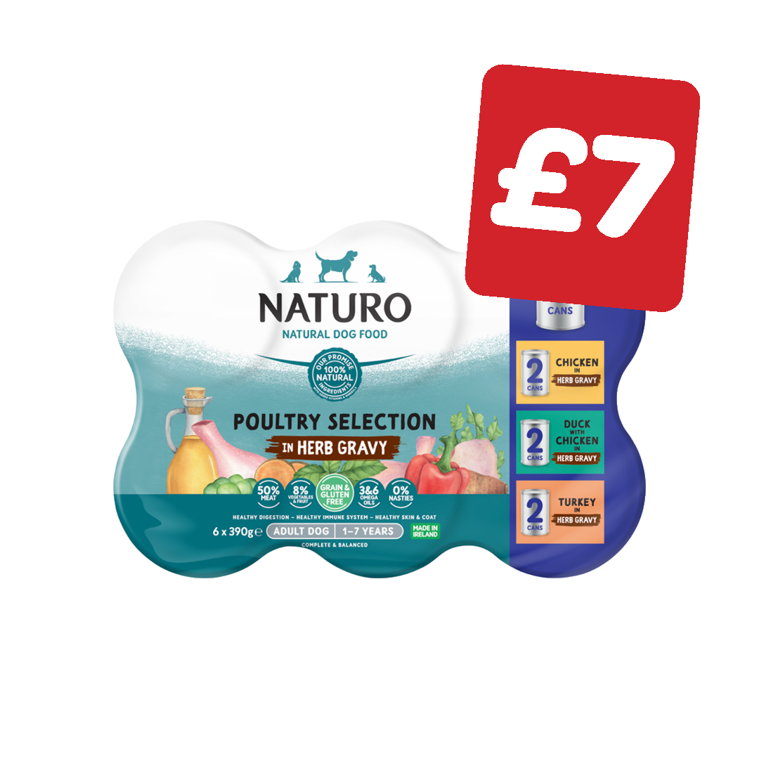 Naturo Grain and Gluten Free Cans 390g