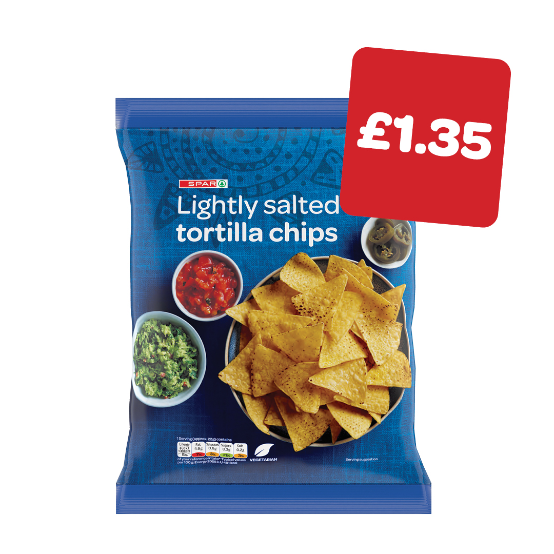 SPAR Lightly Salted Tortilla Chips