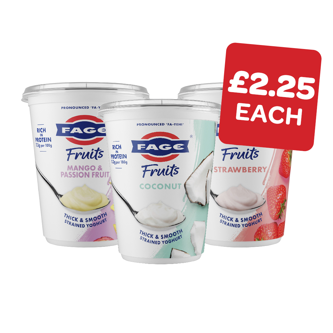 Fage Fruits Greek Yoghurt