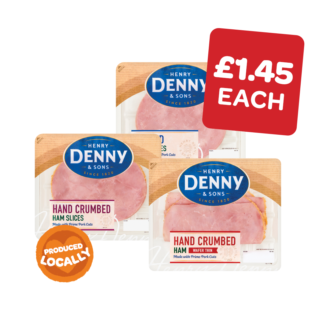 Denny Deli Style Crumbed / Carved / Waferthin Cooked Ham