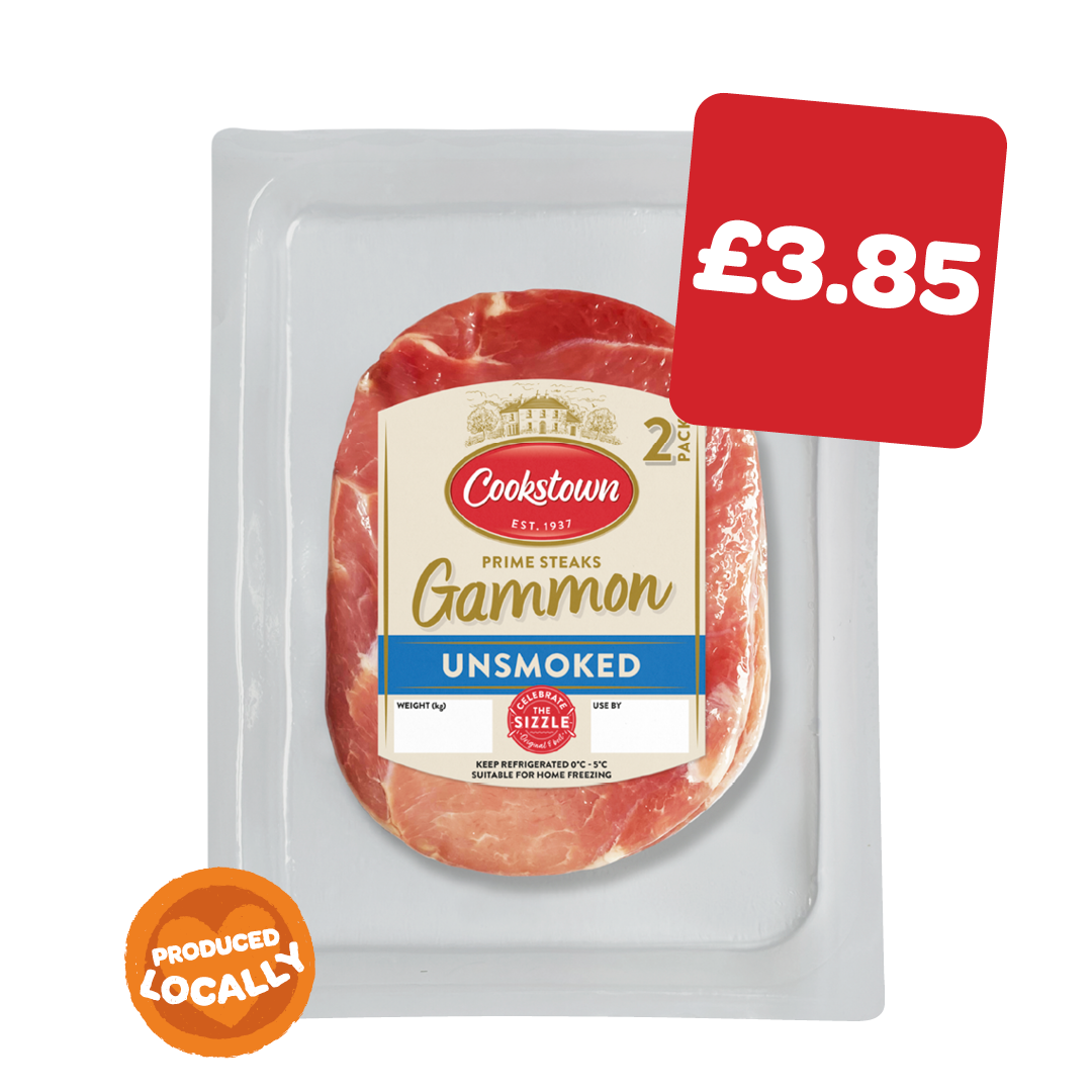 Cookstown Prime Gammon Steaks
